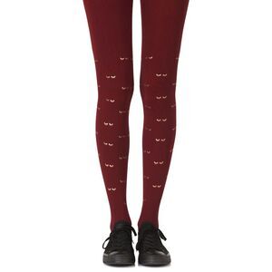 Zohara Women Burgundygold Tights